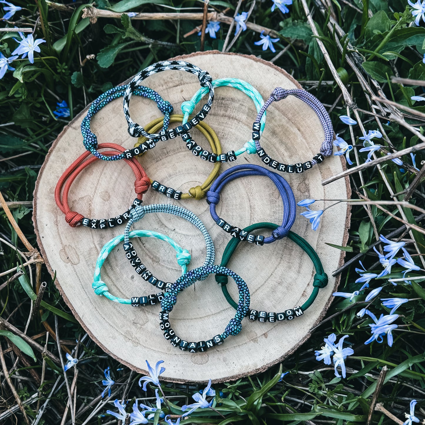 Beaded Bracelet - Words