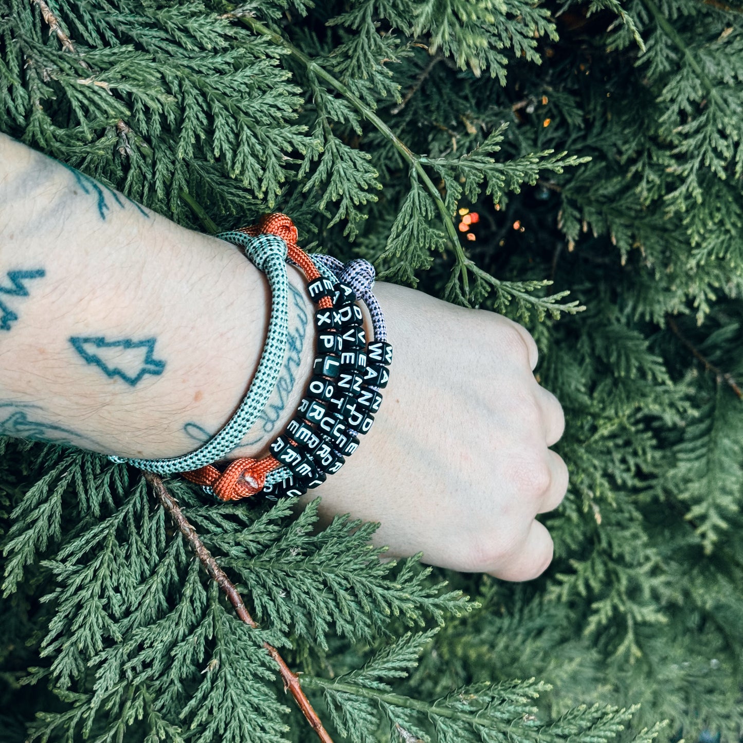 Beaded Bracelet - Words